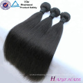 Alibaba Gros Remy Malaisie Cheveux Naturel Noir Soie Droite 3 Bundles Cheveux Avec Dentelle Fermeture